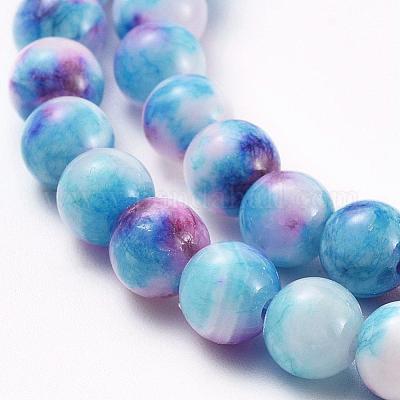 Chapelets de perles en jade persan naturel&nbsp;G-H1625-6mm-PR19-1