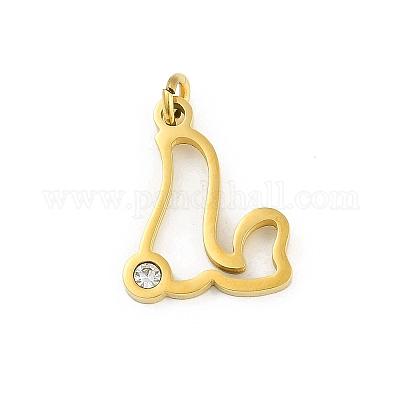 Подвески из нержавеющей стали 304 STAS-R137-01G-L-1