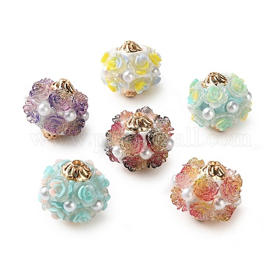 Ручная полимерная глиняная индонезия бисер IPDL-H001-02KCG-1