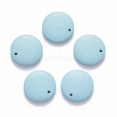 Расписные деревянные подвески WOOD-Q040-018A-A01-1