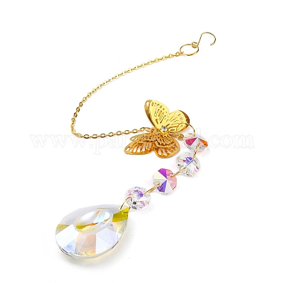 Железные висячие украшения AJEW-H154-03E-1