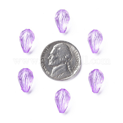 Прозрачные акриловые бусины&nbsp;MACR-S373-59B-B04-1