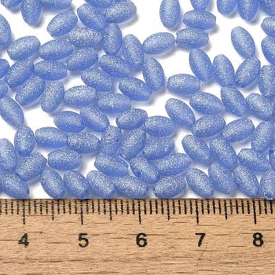 Стеклянные бусины прозрачных цветов SEED-F006-03A-09-1