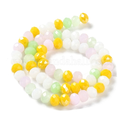 Стеклянные бусины EGLA-A034-M8mm-28-1