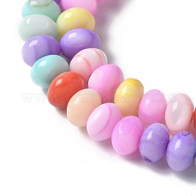 Нити бусин из натуральных пресноводных ракушек SSHEL-C013-07E-1