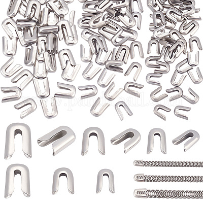 150 шт. 3 шт. чехлов для наконечников из нержавеющей стали 304 для спиральной кости FIND-PH0006-91-1