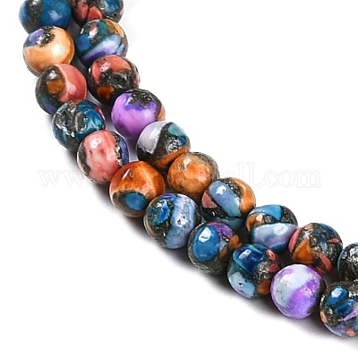 Природные Говлит бисер нитей G-Q017-C03-02-1