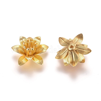 Латунные бусины KK-G368-04G-1