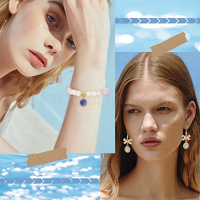 40 шт. подвеска-кабошон из нержавеющей стали 304 STAS-BBC0006-24A-G-1