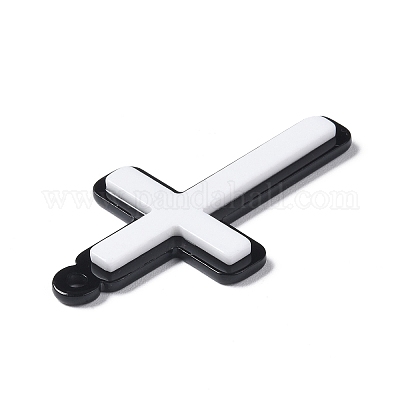 Непрозрачные акриловые подвески MACR-K330-40B-1