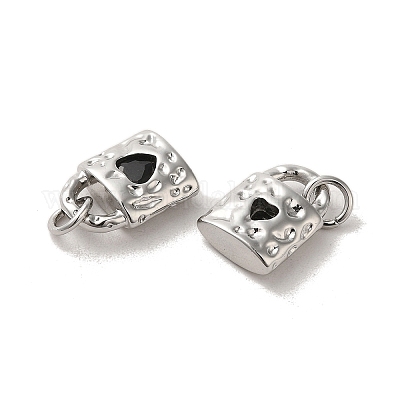 Латунные микро проложить кубического циркония подвески KK-H461-06P-04-1