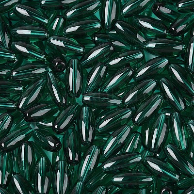 Стеклянные бусины прозрачных цветов SEED-T007-16R-1