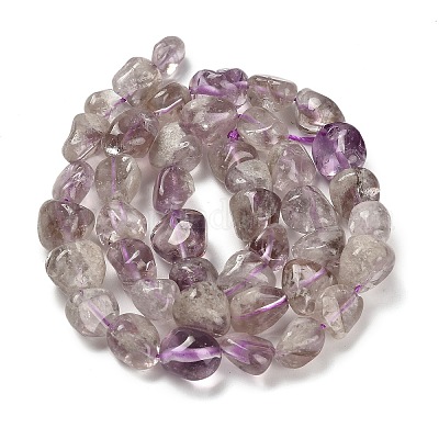 Натуральный фиолетовый лодолит кварцевый бисер пряди G-P497-01E-39A-1