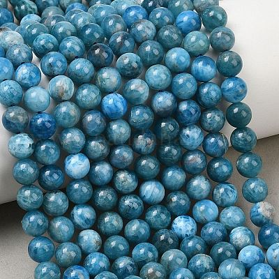 Естественно апатит шарик нити G-P204-09-7mm-1-1