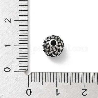 Бусины из нержавеющей стали 304 STAS-H238-08D-AS-1