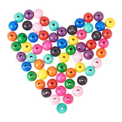 Деревянные бусины&nbsp;WOOD-PH0003-02-WH-1