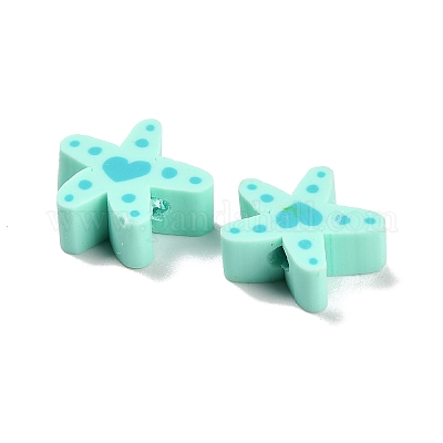 Бусины из полимерной глины  CLAY-I013-03-1