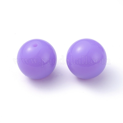 Флуоресценции коренастый акриловые бусины MACR-R517-20mm-09-1