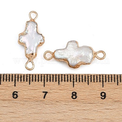 Натуральные кеши жемчужные поперечные связи KK-D423-05G-1