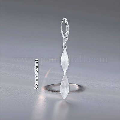 Серьги с застежкой-рычагом из латуни FS-WG34DE2-02-1