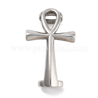 Не тускнеющие скользящие подвески/слайдерные бусины из нержавеющей стали марки 304 STAS-L274-008P-1