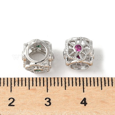 Латунные микропаве с кубическим цирконием KK-U067-01P-1