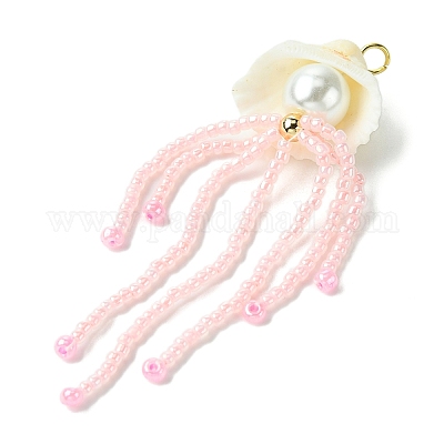 Подвески из натуральной ракушки PALLOY-MZ00298-03-1