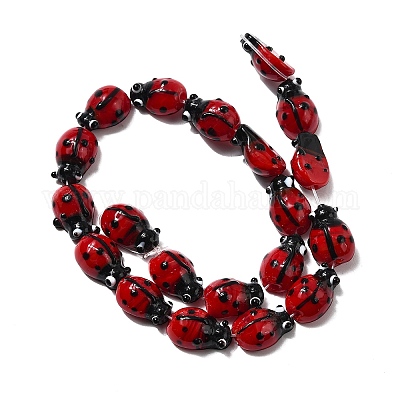 Бусы лэмпворк ручной работы&nbsp;X1-LAMP-TD001-3-1