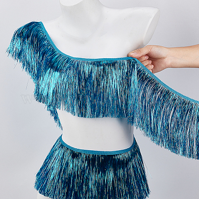 Отделка бахромой из полиэстера OCOR-WH0082-207D-1-1