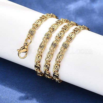 Цепочки из нержавеющей стали 304 Lumachina NJEW-P226-08G-01-1