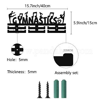 Вешалка для медалей из модного дерева ODIS-WH0041-151-1