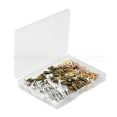 40шт 8 стиля подвески из сплава с эмалью ENAM-FS0003-39-1