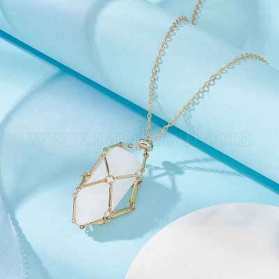 Латунный мешочек для макраме NJEW-JN04440-02-1