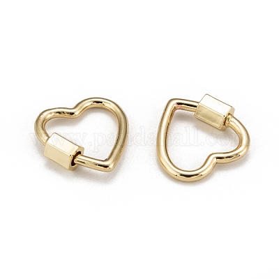 Латунные брелоки с карабином KK-T047-04G-1