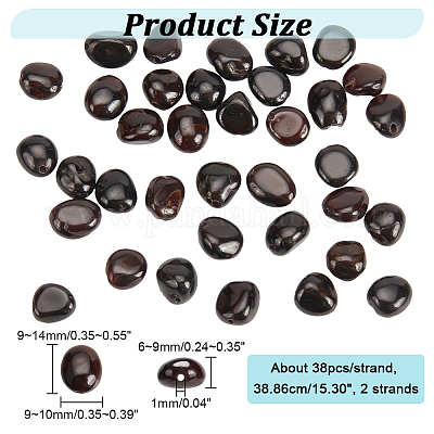 2 нити натуральных гранатовых бусин нити G-NB0004-26-1