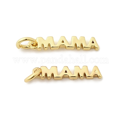 Латунные подвески ко дню матери KK-G399-25-1