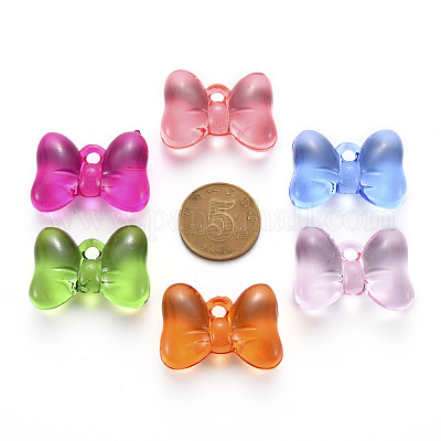 Прозрачные акриловые подвески TACR-T024-02BB-1