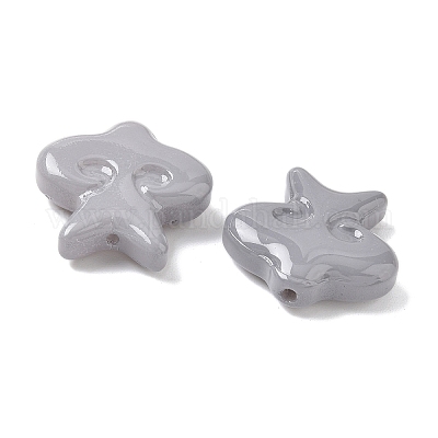 Выпечка окрашенные стеклянные бусины LAMP-D303-05B-1