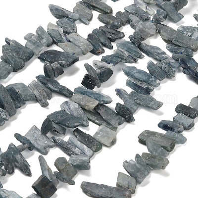 Натуральный кианитовые бисер пряди G-C253-04-1