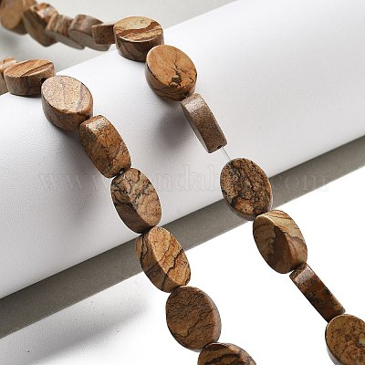 Естественного изображения яшмы бисер нитей G-P559-B15-01-1