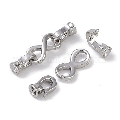 Латунь раз по сравнению с застежками KK-G497-28P-1