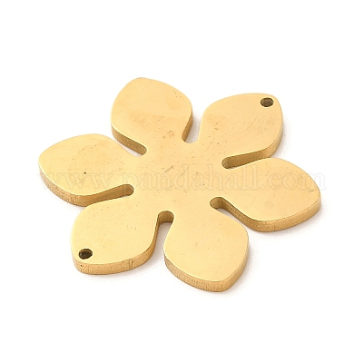 Ионное покрытие (ip) 304 нержавеющая сталь цветочные звенья соединительные подвески STAS-U025-15G-1