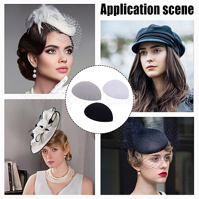 15 шт. 3-цветная основа для шляпы-чародея из ткани ЭВА для магии шляп MRMJ-NB0001-34-1