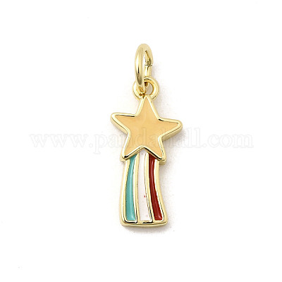 Латунь эмаль подвески KK-K302-23A-G-1