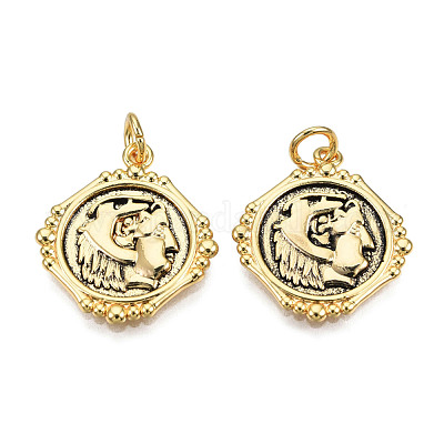 Латунные подвески&nbsp;KK-N233-399-1