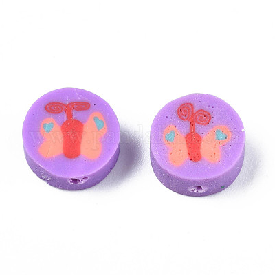 Бусины из полимерной глины  CLAY-N006-48-1