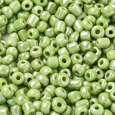 6/0 непрозрачная окраска стеклянных бусин X-SEED-A012-4mm-124-1