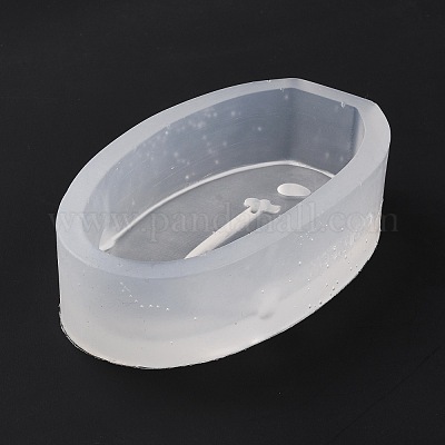 3d абстрактная форма для изготовления свечей с женским лицом X-DIY-P052-04-1