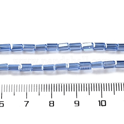 Гальваническое покрытие прозрачные стеклянные бусины нити перламутровый блеск покрытие EGLA-H106-01A-PL07-1