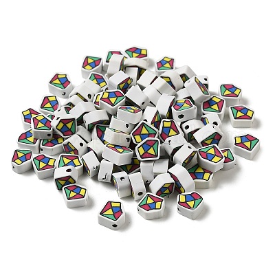 Бусины из полимерной глины  CLAY-Z001-09-1